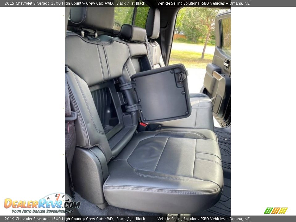 2019 Chevrolet Silverado 1500 High Country Crew Cab 4WD Black / Jet Black Photo #6