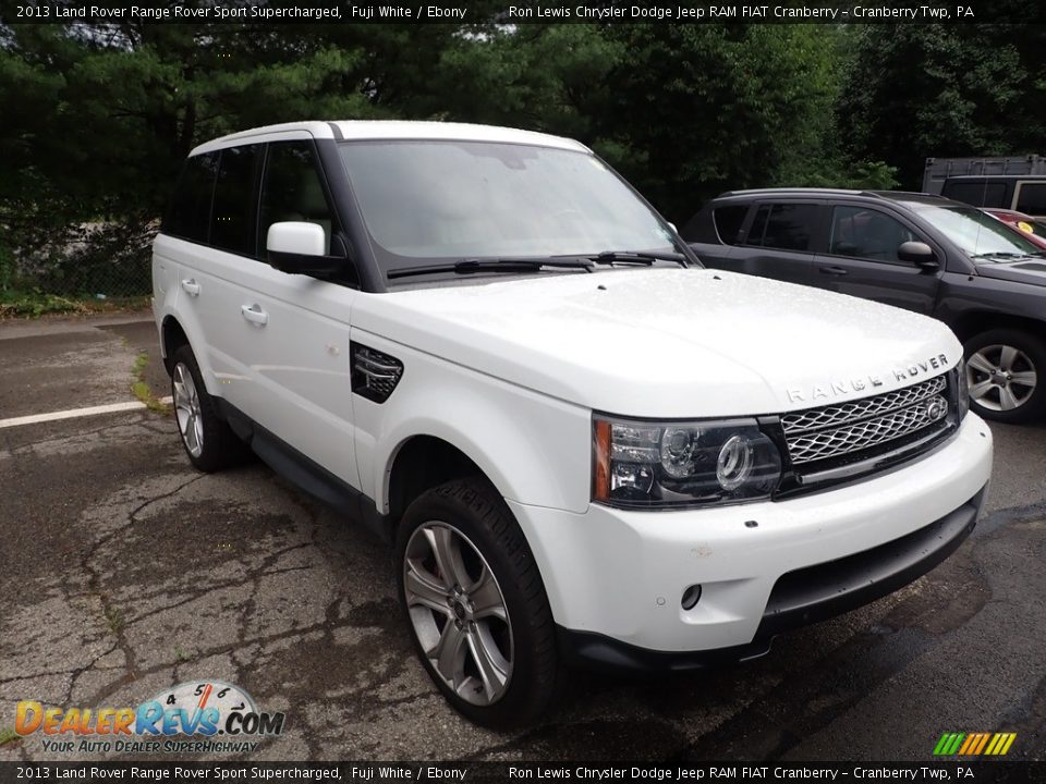 2013 Land Rover Range Rover Sport Supercharged Fuji White / Ebony Photo #2