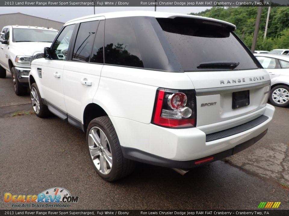 2013 Land Rover Range Rover Sport Supercharged Fuji White / Ebony Photo #4