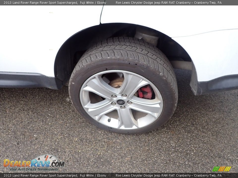 2013 Land Rover Range Rover Sport Supercharged Fuji White / Ebony Photo #5