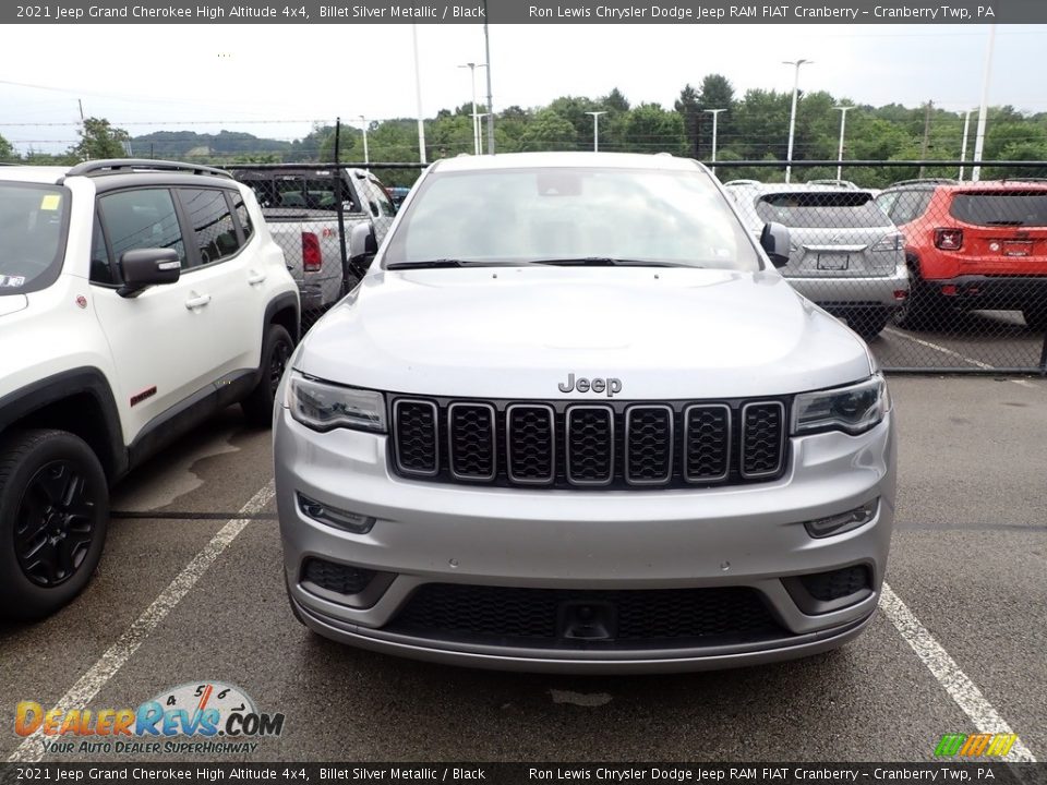 2021 Jeep Grand Cherokee High Altitude 4x4 Billet Silver Metallic / Black Photo #2