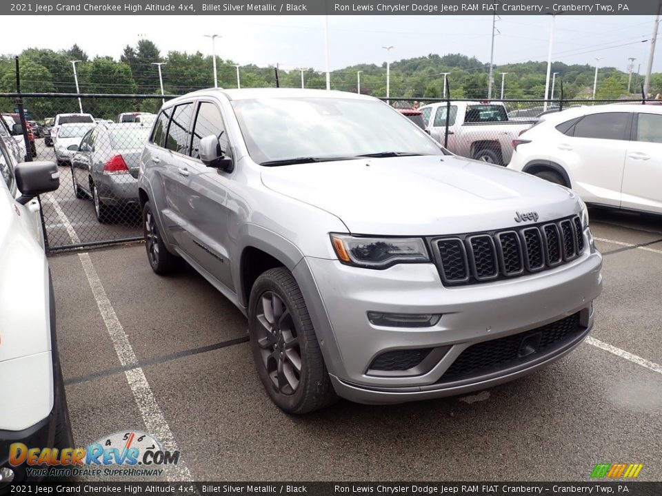 2021 Jeep Grand Cherokee High Altitude 4x4 Billet Silver Metallic / Black Photo #3