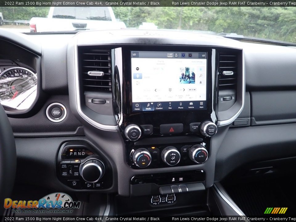 2022 Ram 1500 Big Horn Night Edition Crew Cab 4x4 Granite Crystal Metallic / Black Photo #17