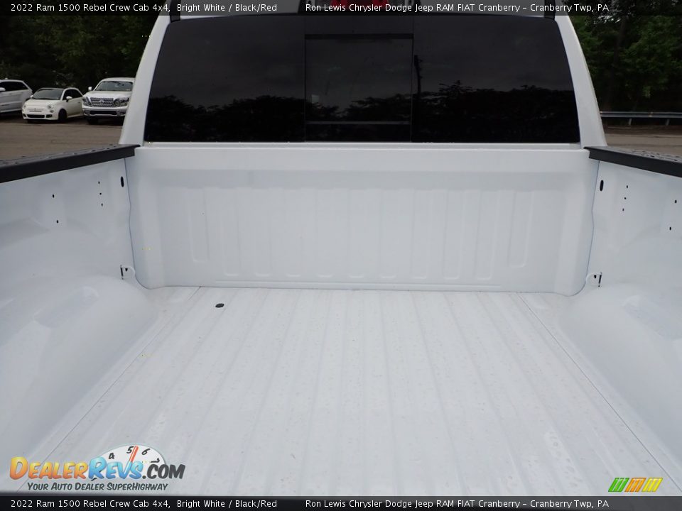 2022 Ram 1500 Rebel Crew Cab 4x4 Bright White / Black/Red Photo #5