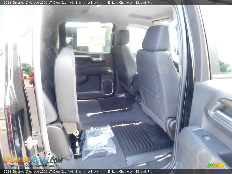 2022 Chevrolet Silverado 1500 LT Crew Cab 4x4 Black / Jet Black Photo #20