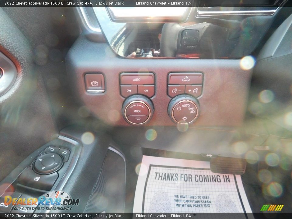 2022 Chevrolet Silverado 1500 LT Crew Cab 4x4 Black / Jet Black Photo #26