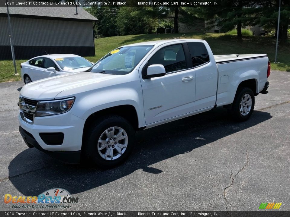 2020 Chevrolet Colorado LT Extended Cab Summit White / Jet Black Photo #2