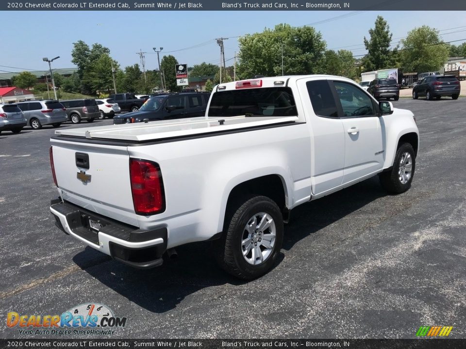 2020 Chevrolet Colorado LT Extended Cab Summit White / Jet Black Photo #6