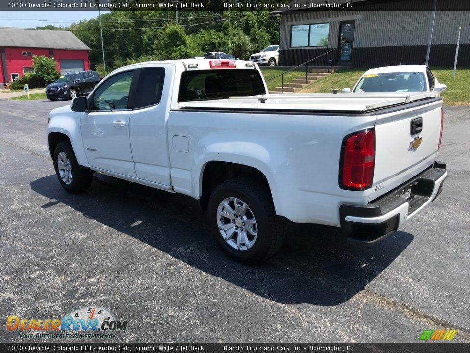 2020 Chevrolet Colorado LT Extended Cab Summit White / Jet Black Photo #8