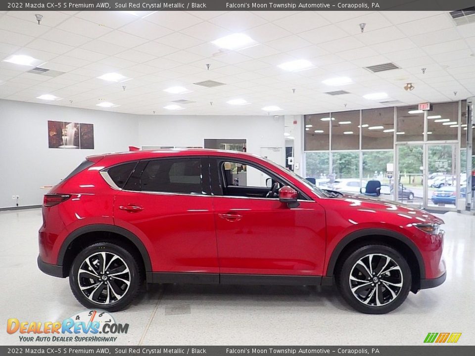 Soul Red Crystal Metallic 2022 Mazda CX-5 S Premium AWD Photo #1