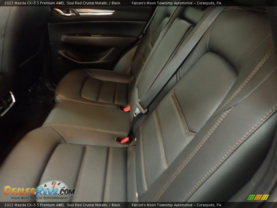 2022 Mazda CX-5 S Premium AWD Soul Red Crystal Metallic / Black Photo #12