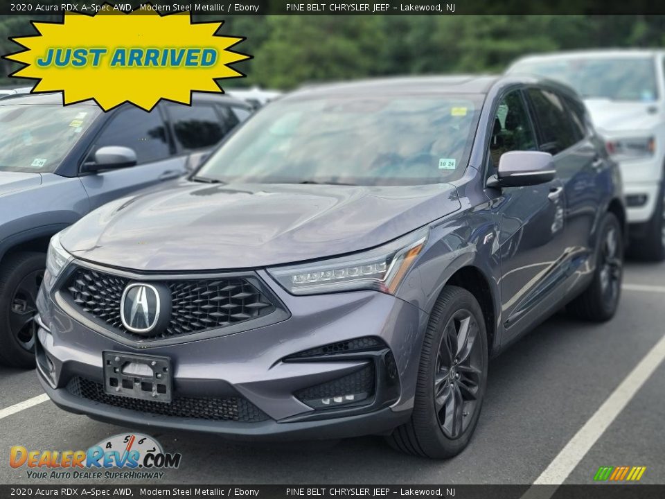 2020 Acura RDX A-Spec AWD Modern Steel Metallic / Ebony Photo #1