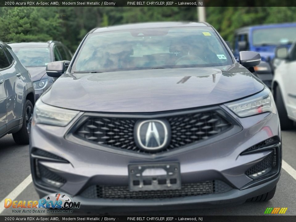 2020 Acura RDX A-Spec AWD Modern Steel Metallic / Ebony Photo #2