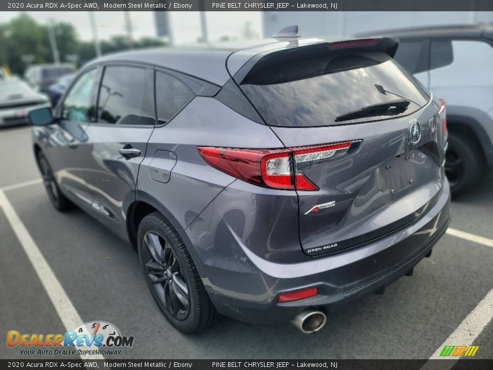 2020 Acura RDX A-Spec AWD Modern Steel Metallic / Ebony Photo #6