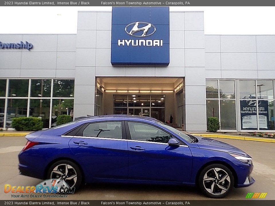 Intense Blue 2023 Hyundai Elantra Limited Photo #1