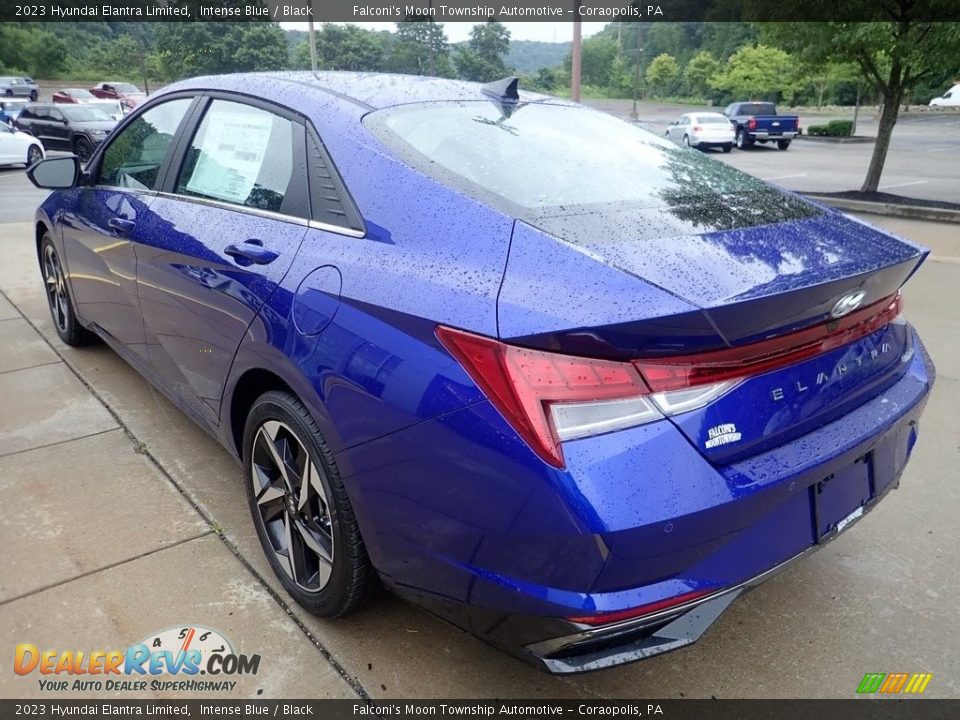 2023 Hyundai Elantra Limited Intense Blue / Black Photo #5