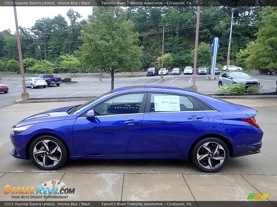 Intense Blue 2023 Hyundai Elantra Limited Photo #6