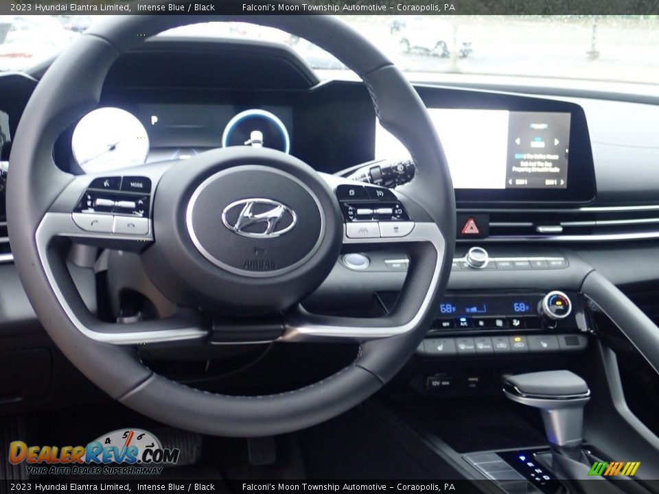 2023 Hyundai Elantra Limited Steering Wheel Photo #13