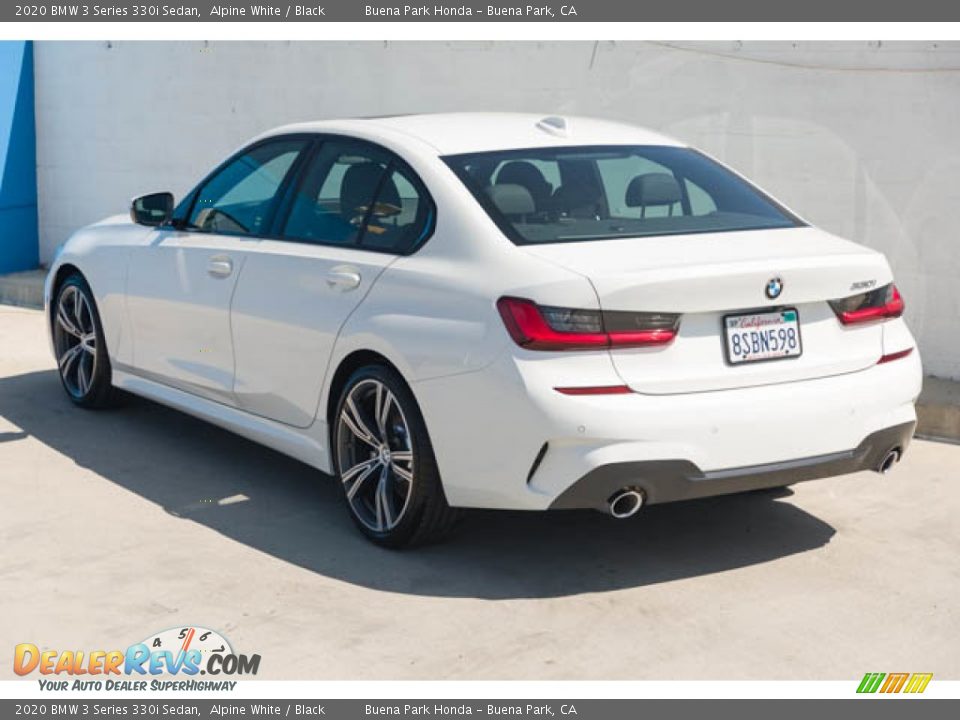 2020 BMW 3 Series 330i Sedan Alpine White / Black Photo #2