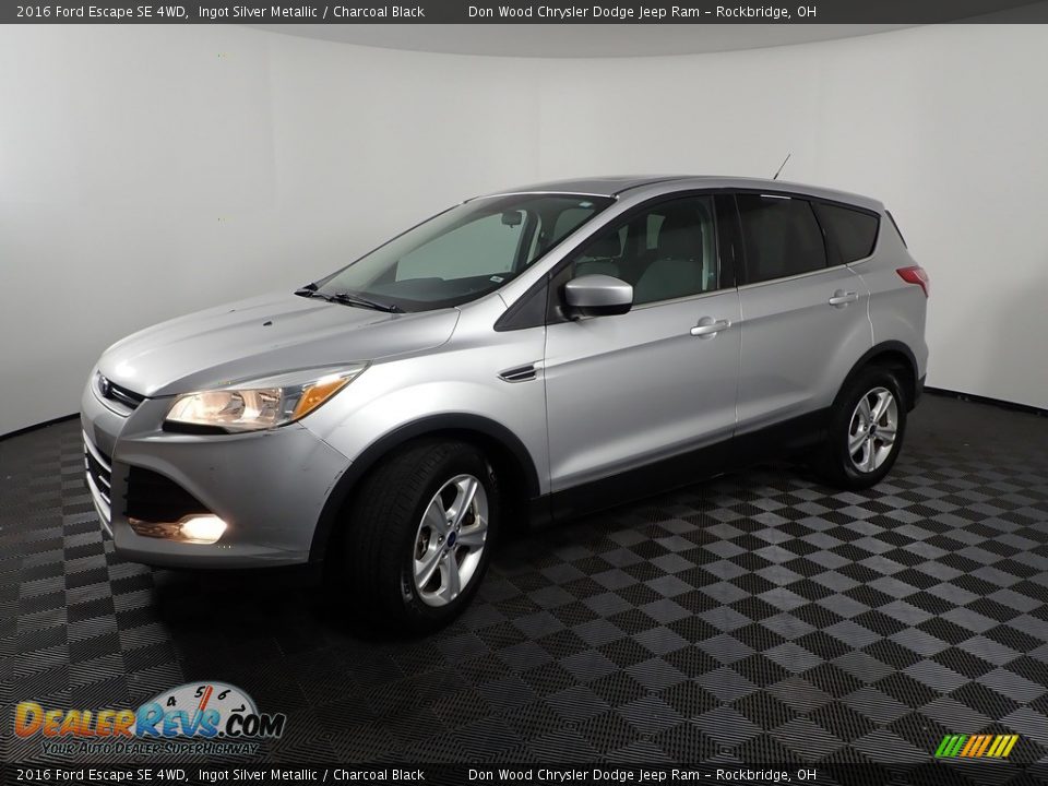 2016 Ford Escape SE 4WD Ingot Silver Metallic / Charcoal Black Photo #5