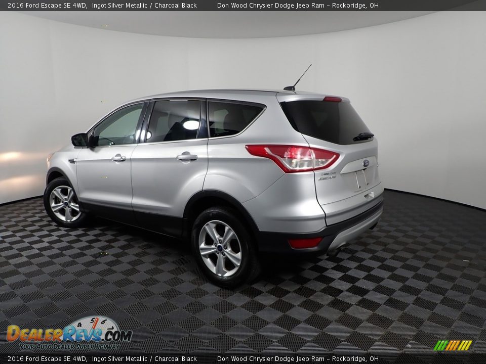 2016 Ford Escape SE 4WD Ingot Silver Metallic / Charcoal Black Photo #6
