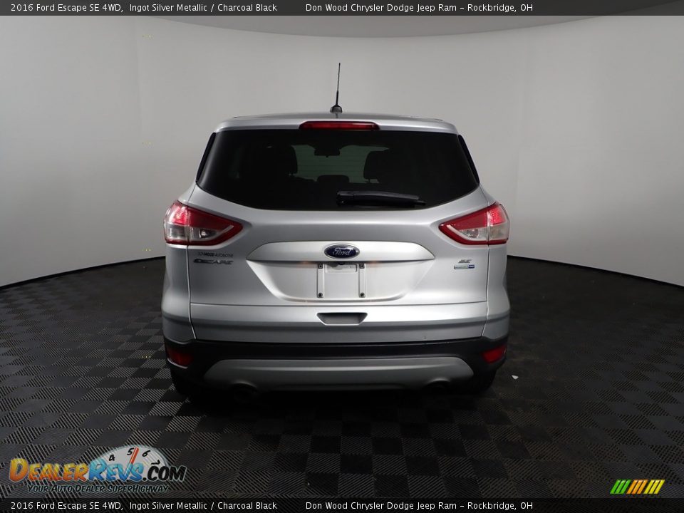 2016 Ford Escape SE 4WD Ingot Silver Metallic / Charcoal Black Photo #7