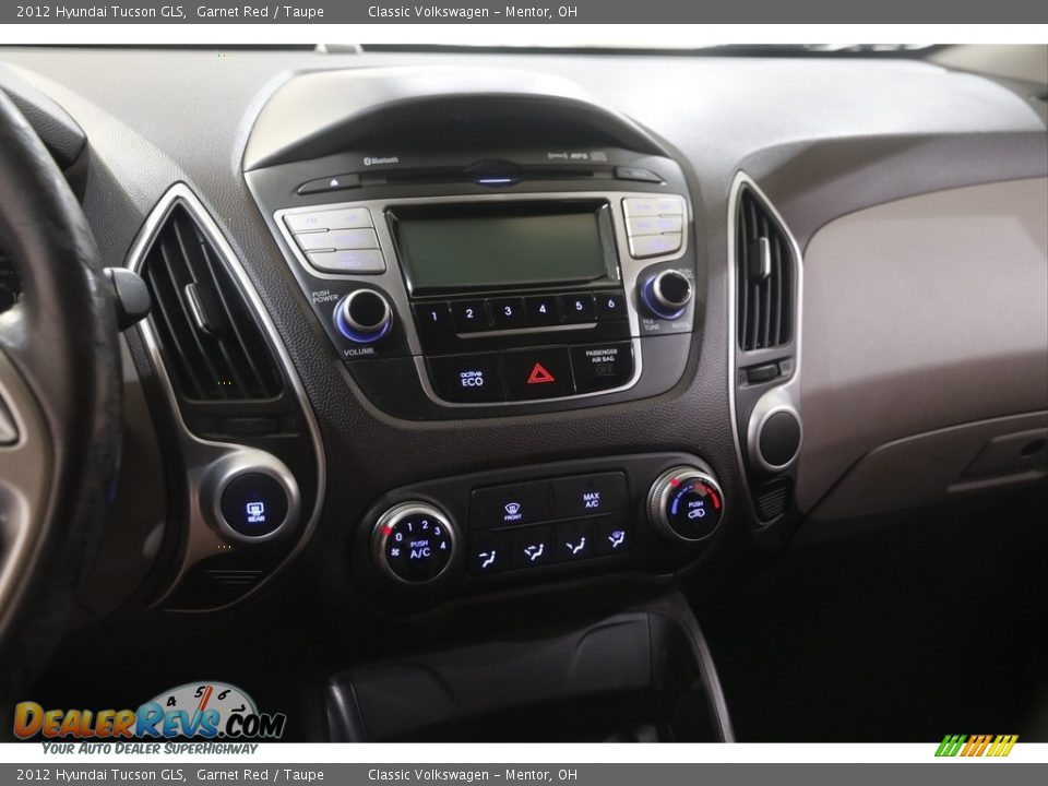 2012 Hyundai Tucson GLS Garnet Red / Taupe Photo #9