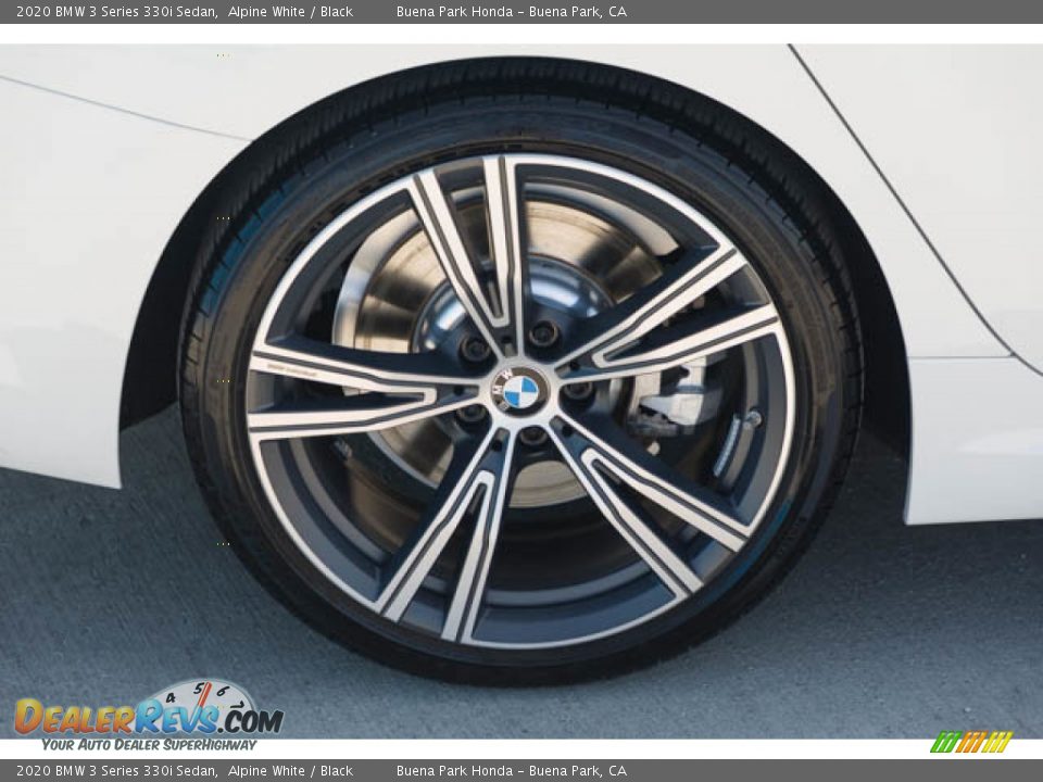 2020 BMW 3 Series 330i Sedan Alpine White / Black Photo #36