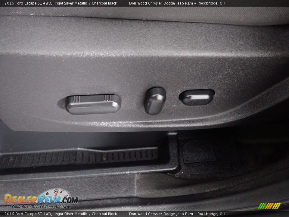 2016 Ford Escape SE 4WD Ingot Silver Metallic / Charcoal Black Photo #13