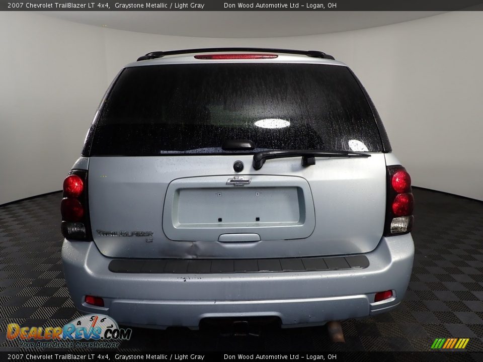 2007 Chevrolet TrailBlazer LT 4x4 Graystone Metallic / Light Gray Photo #5