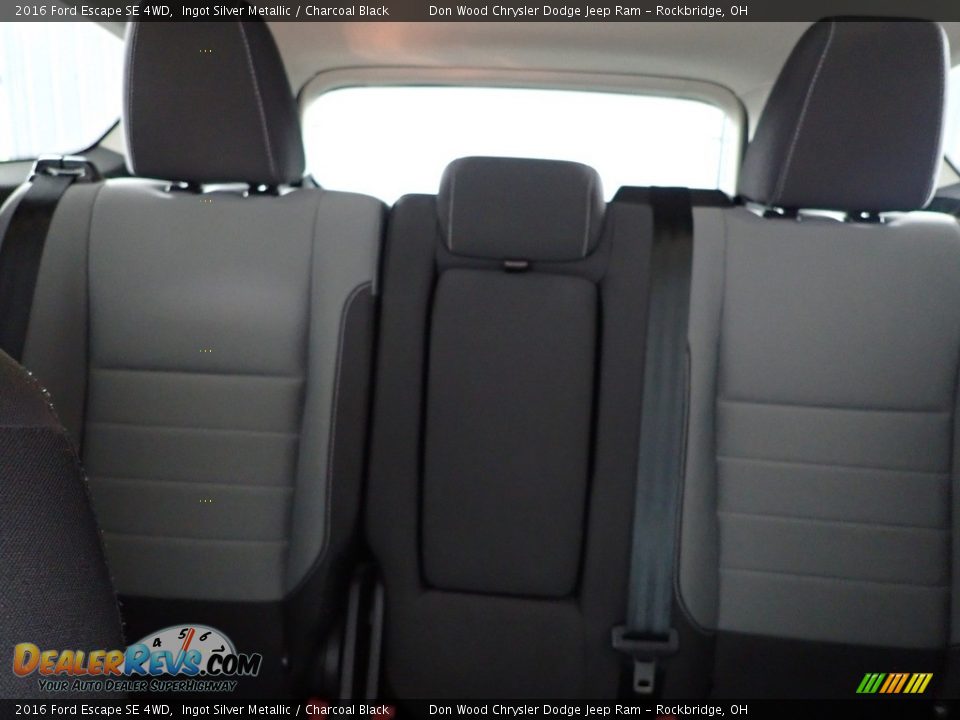 2016 Ford Escape SE 4WD Ingot Silver Metallic / Charcoal Black Photo #23