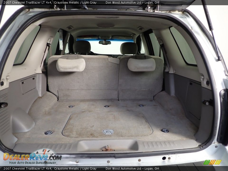 2007 Chevrolet TrailBlazer LT 4x4 Graystone Metallic / Light Gray Photo #7
