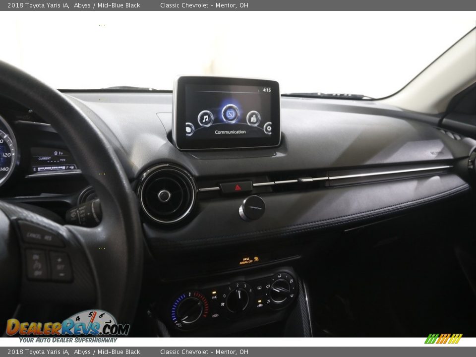 2018 Toyota Yaris iA Abyss / Mid-Blue Black Photo #9