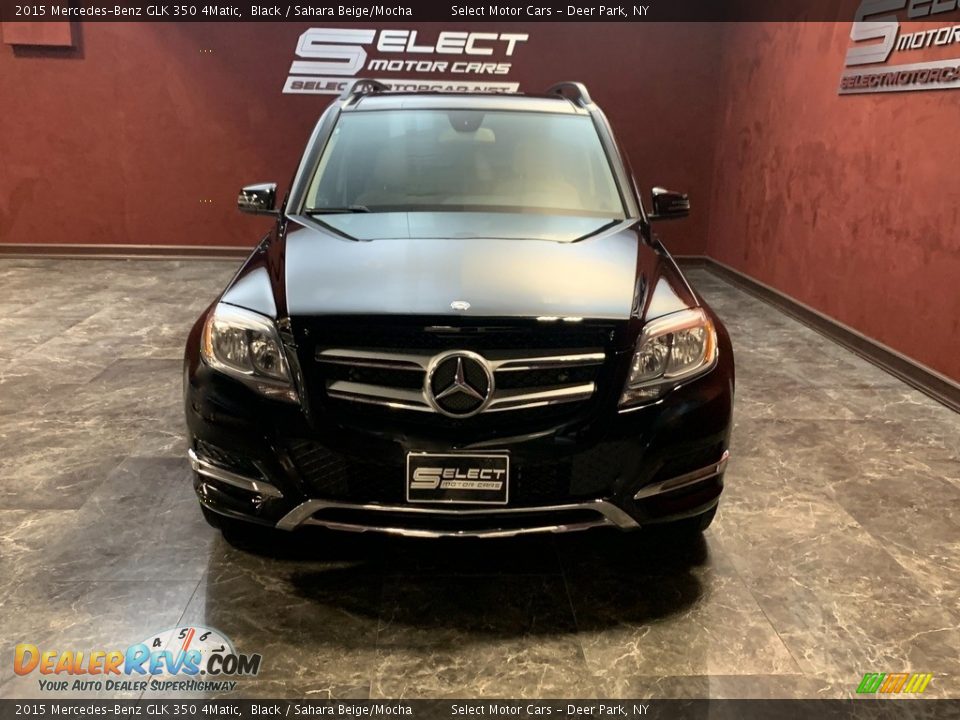 2015 Mercedes-Benz GLK 350 4Matic Black / Sahara Beige/Mocha Photo #2