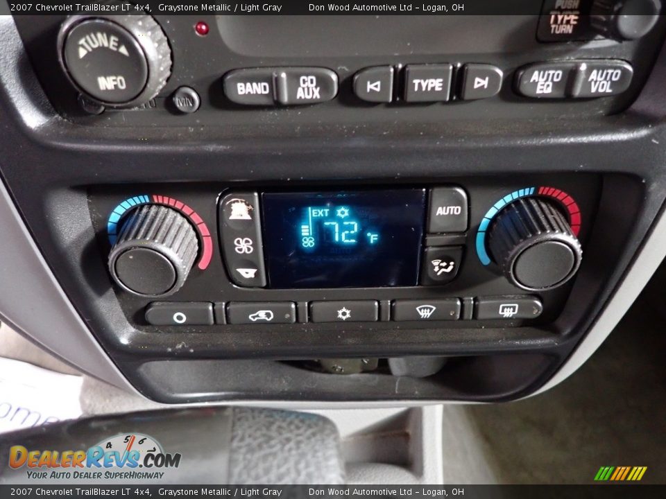 2007 Chevrolet TrailBlazer LT 4x4 Graystone Metallic / Light Gray Photo #18