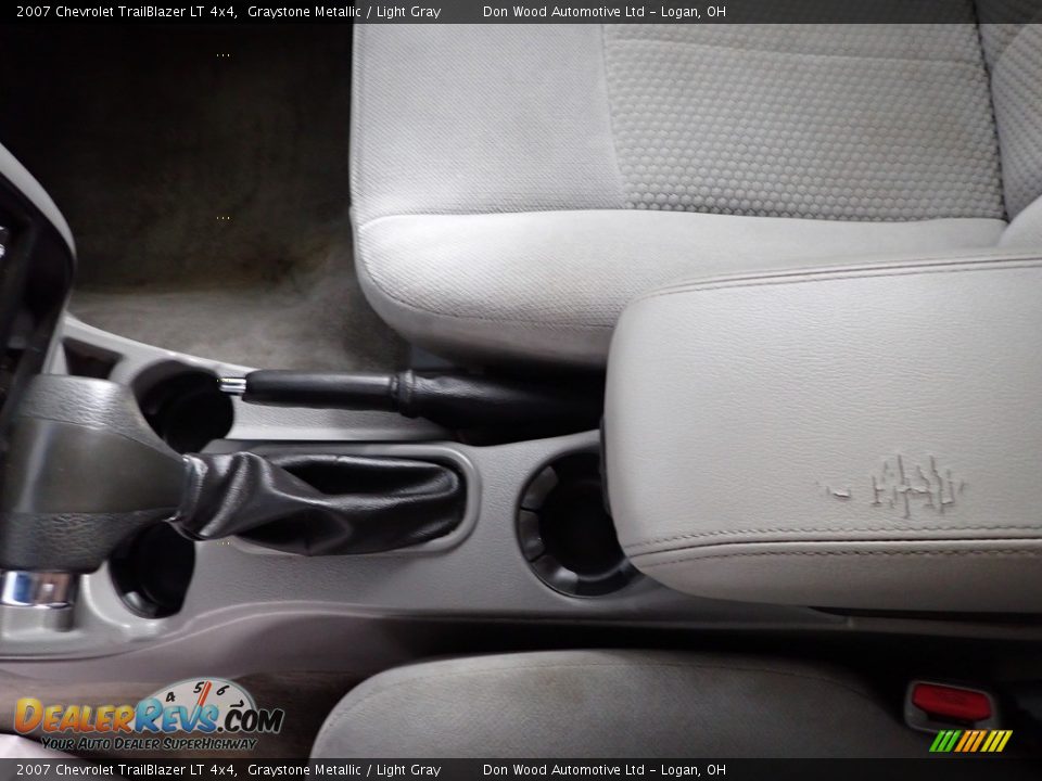 2007 Chevrolet TrailBlazer LT 4x4 Graystone Metallic / Light Gray Photo #19