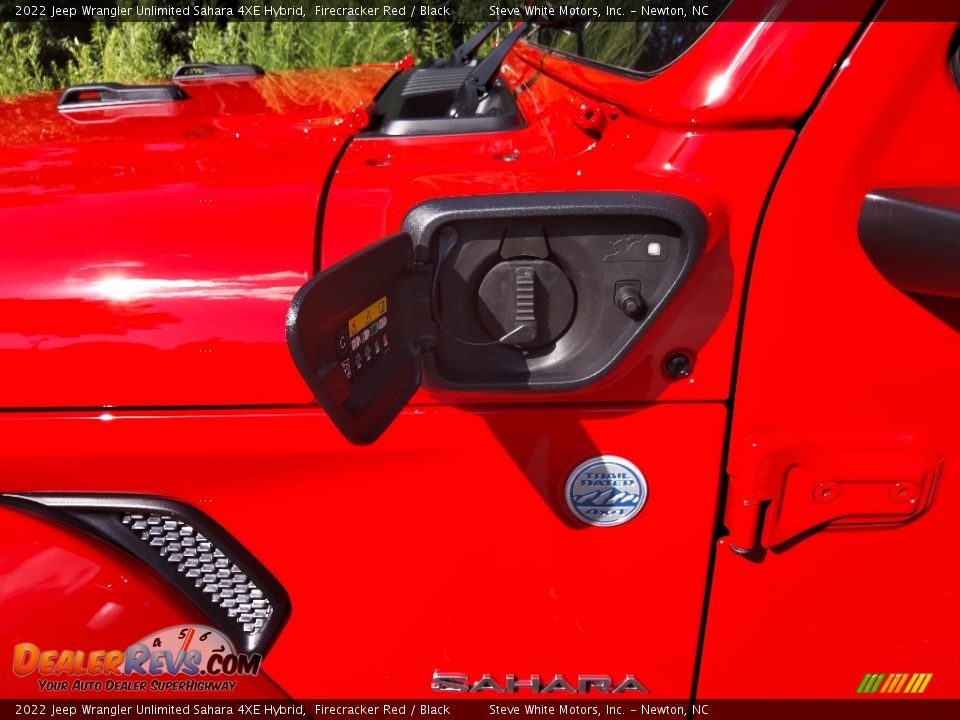 2022 Jeep Wrangler Unlimited Sahara 4XE Hybrid Firecracker Red / Black Photo #4