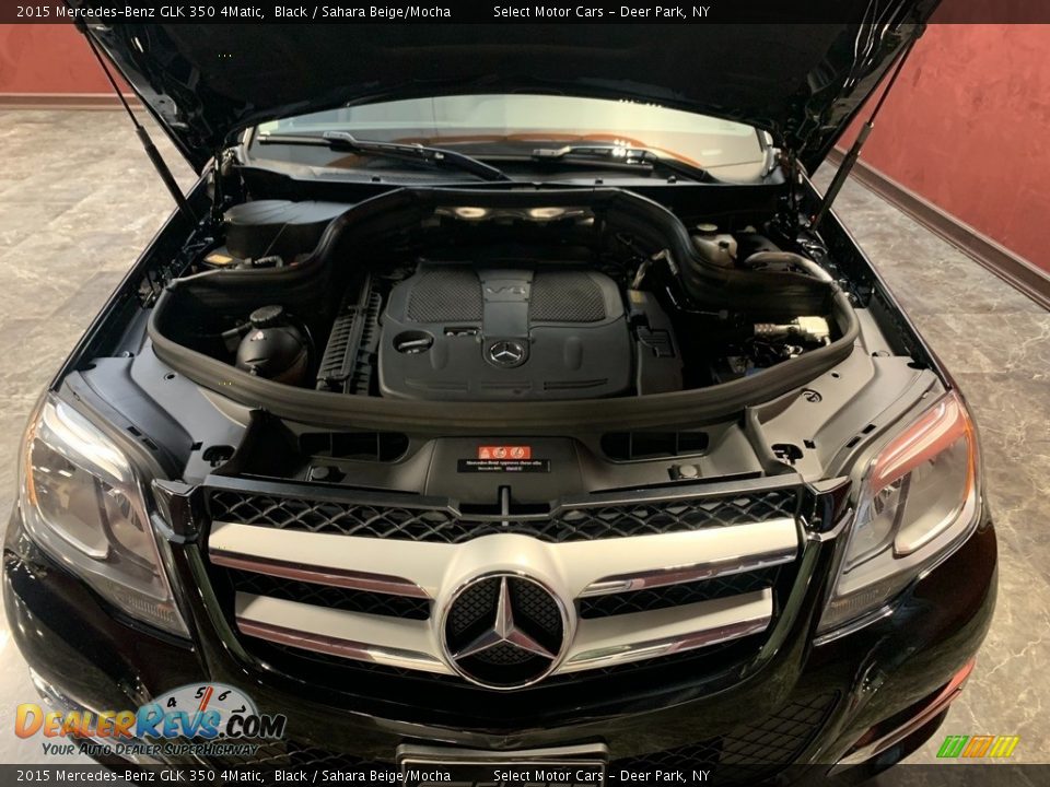 2015 Mercedes-Benz GLK 350 4Matic Black / Sahara Beige/Mocha Photo #19
