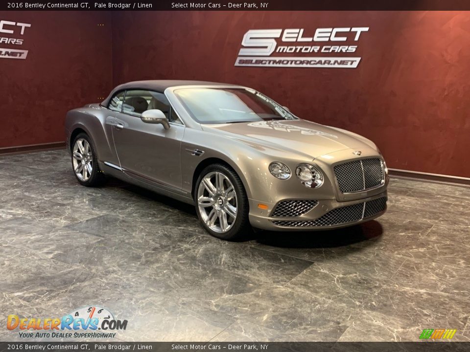 2016 Bentley Continental GT Pale Brodgar / Linen Photo #3