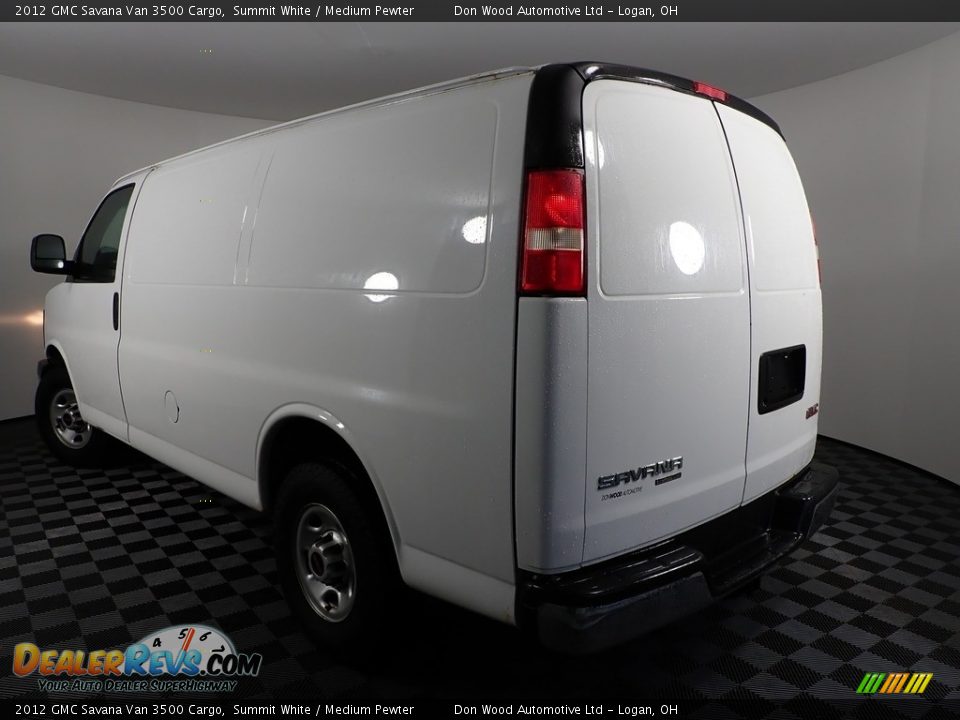 2012 GMC Savana Van 3500 Cargo Summit White / Medium Pewter Photo #5