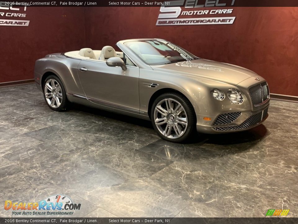 2016 Bentley Continental GT Pale Brodgar / Linen Photo #7