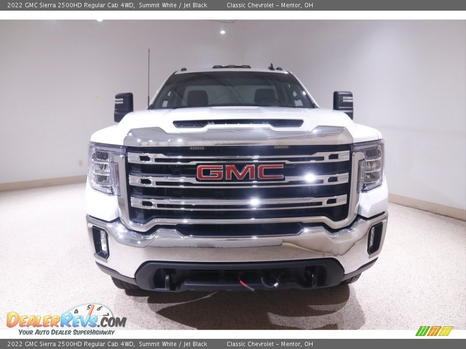 2022 GMC Sierra 2500HD Regular Cab 4WD Summit White / Jet Black Photo #2