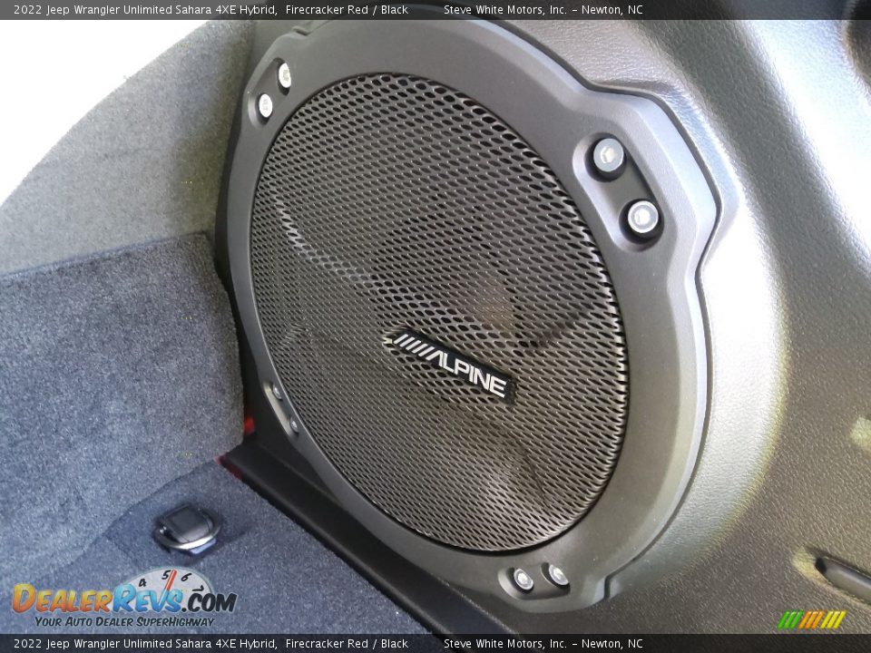 Audio System of 2022 Jeep Wrangler Unlimited Sahara 4XE Hybrid Photo #17