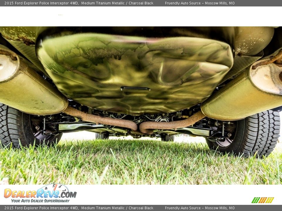 Undercarriage of 2015 Ford Explorer Police Interceptor 4WD Photo #13