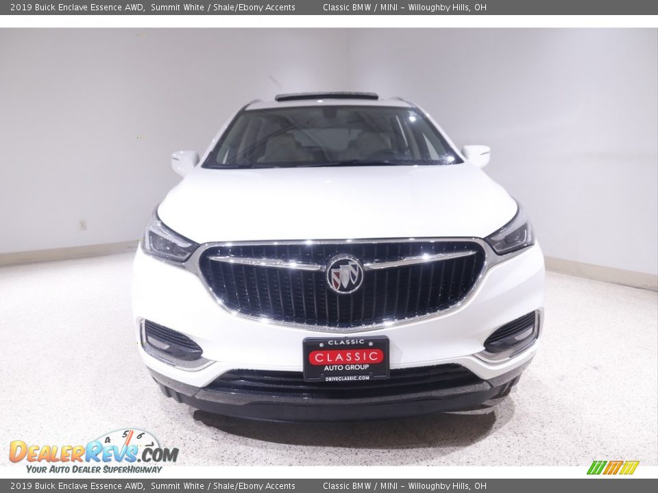 2019 Buick Enclave Essence AWD Summit White / Shale/Ebony Accents Photo #2