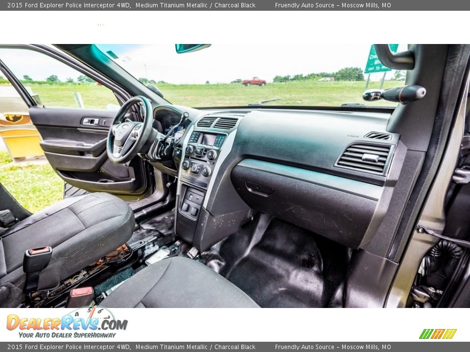 Dashboard of 2015 Ford Explorer Police Interceptor 4WD Photo #22