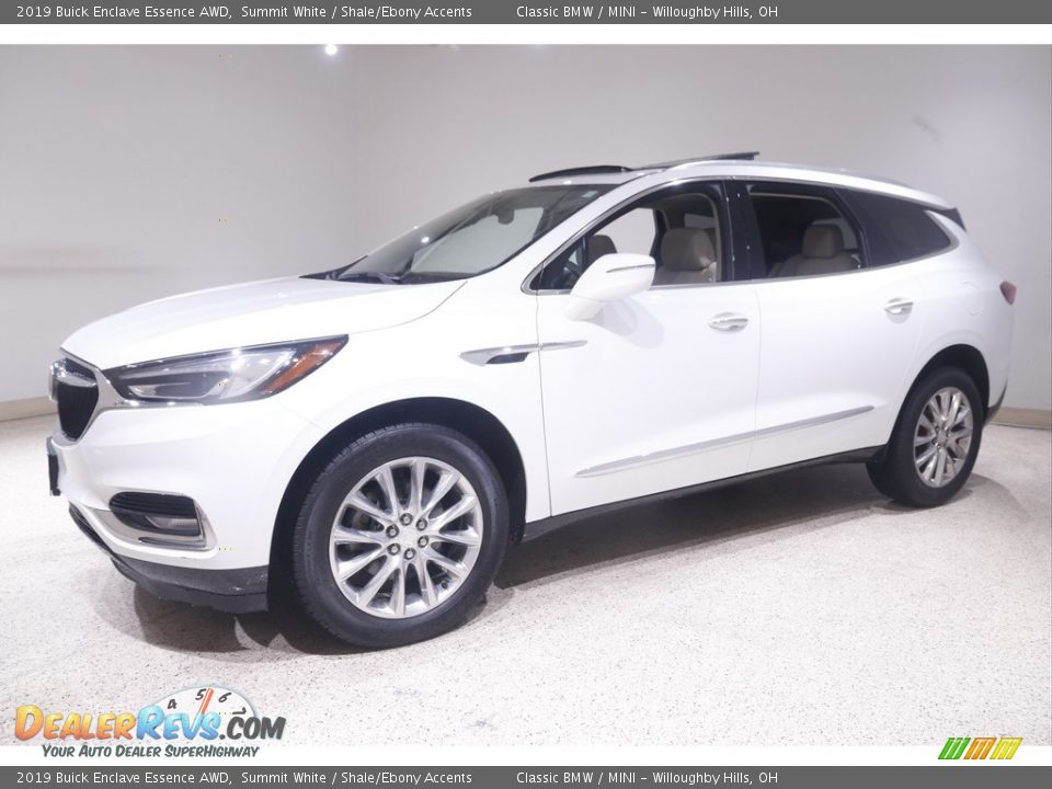 2019 Buick Enclave Essence AWD Summit White / Shale/Ebony Accents Photo #3