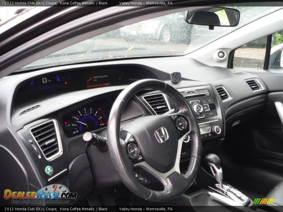 Dashboard of 2013 Honda Civic EX-L Coupe Photo #9