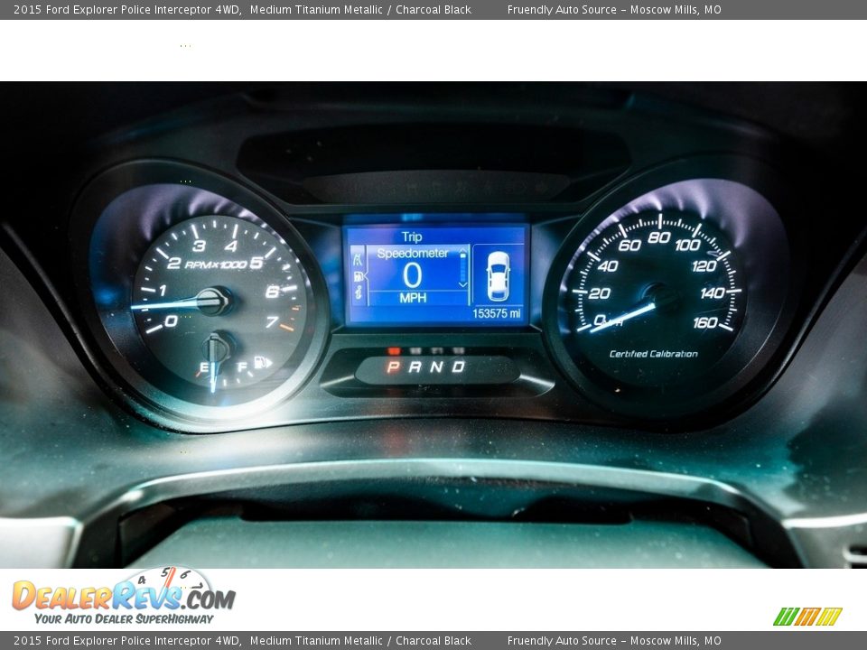 2015 Ford Explorer Police Interceptor 4WD Gauges Photo #28