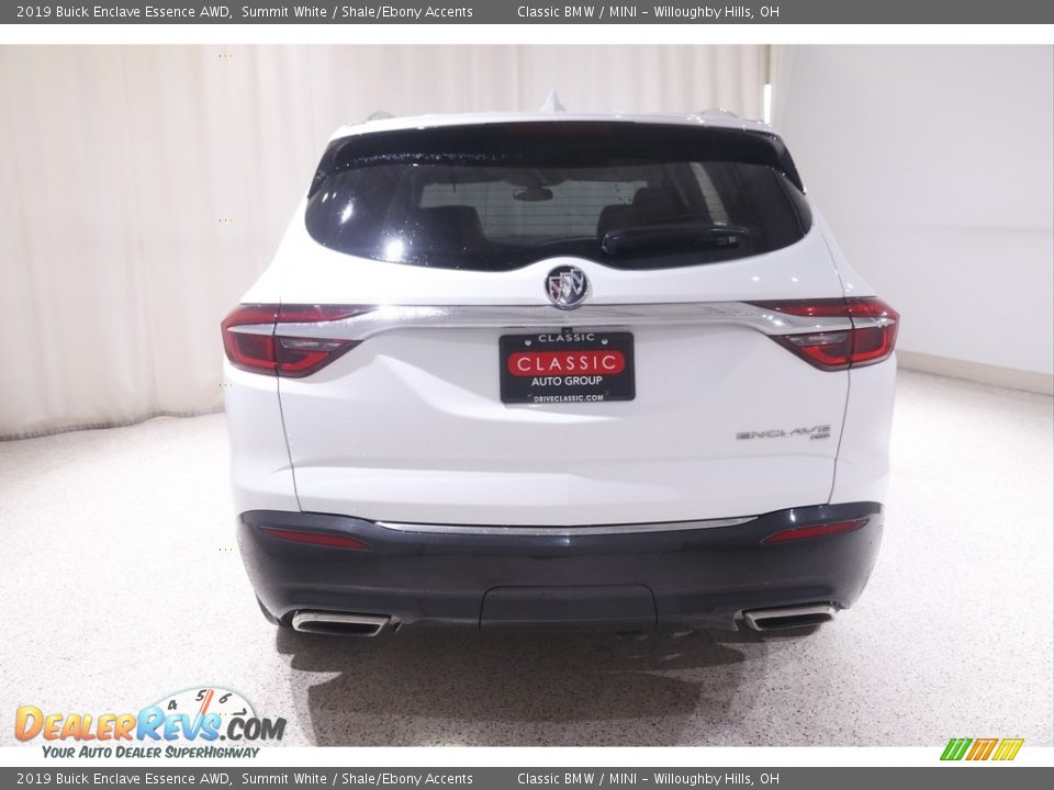 2019 Buick Enclave Essence AWD Summit White / Shale/Ebony Accents Photo #21